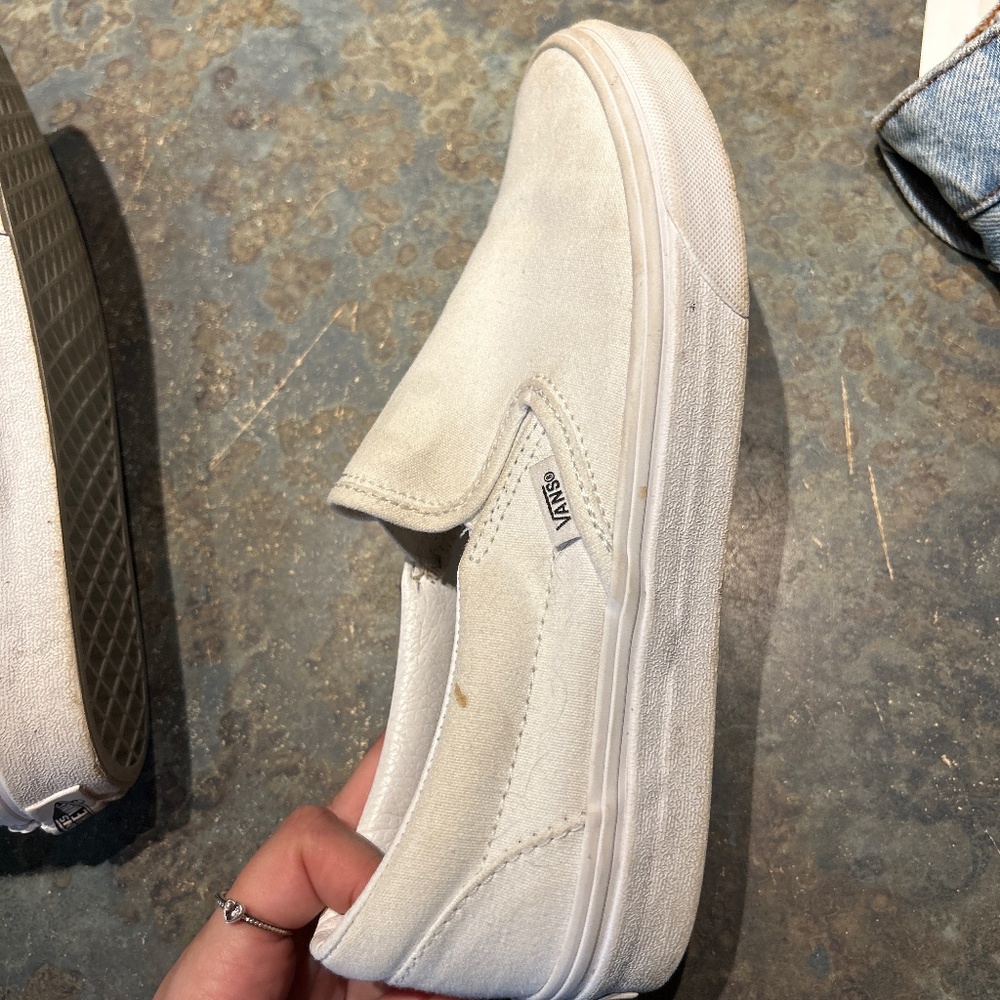 White Vans Slip-ons - Picture 2 of 5